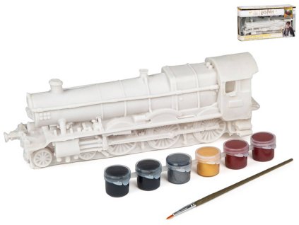 HARRY POTTER Kreativní set bradavický vlak Hogwarts Express k vymalování