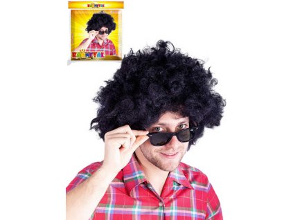 KARNEVAL Paruka AFRO dospělá KARNEVALOVÝ DOPLNĚK