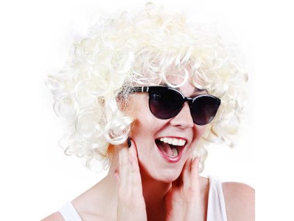 KARNEVAL Paruka blond vlasy dospělá *KARNEVALOVÝ DOPLNĚK*