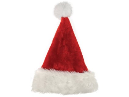 KARNEVAL Čepice vánoční červená 50cm Santa Claus