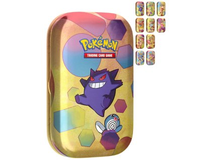 Pokémon TCG: Scarlet & Violet 151 Mini Tin set plechovka s kartami a mincí