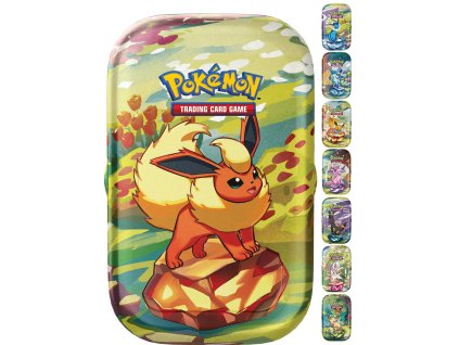 Pokémon TCG: SV8.5 Prismatic Evolutions Mini Tin 2x booster v plechovce