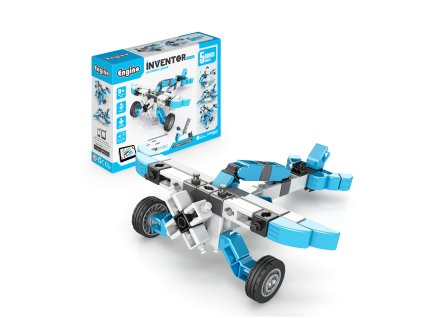 ENGINO Stavebnice INVENTOR MECHANICS Letadlo