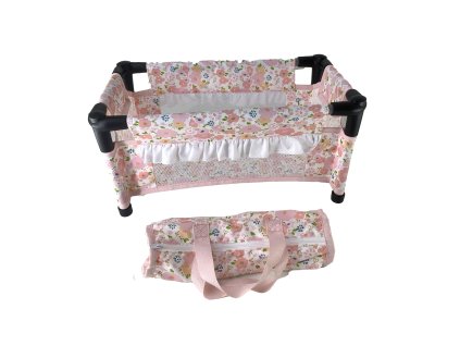 Postýlka pro panenky 42x23x20 cm