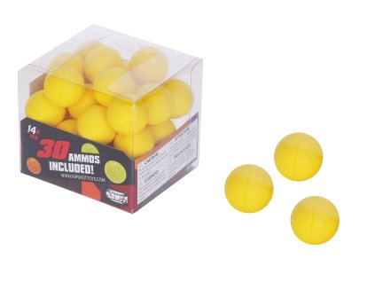 Náhradní pěnové míčky do pistole 30 ks