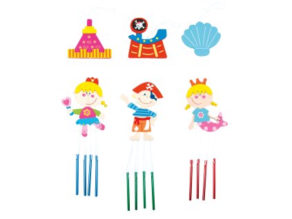 Závěs se zvonky 32cm