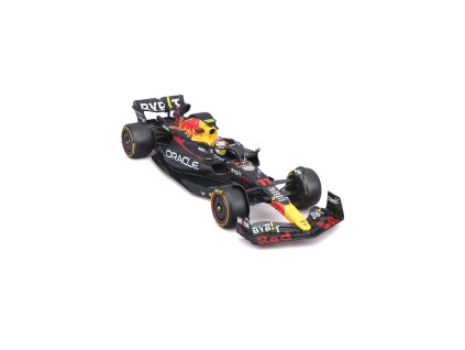 Bburago 1:24 RACE Formula F1 MODEL-KIT- Red Bull RB19(2023) #11 Sergio Pérez with stand