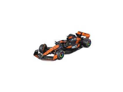 Bburago 1:43 RACE Formula F1 - McLaren F1 Team MCL38 (2024) #81 O. Piastri - Senna Edition with driv