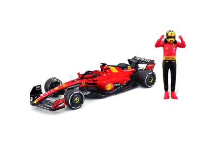 Bburago 1:24 Formula F1 Ferrari Scuderia SF-23 (2023) nr.16 Charles Leclerc  - with driver and decor