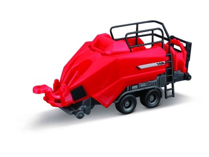 Bburago 10cm Farm tractor Gift Set - Massey Ferguson 8740S with 3 trailers