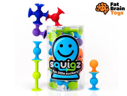 Fat Brain zábavné přísavky Squigz starter pack 22 ks