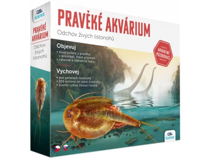 ALBI Pravěké akvárium experimentální vědecký set odchov živých listonohů