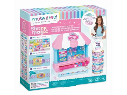 MAKE IT REAL Sada náramků Shrink Magic Candy Shop