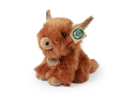 Rappa Plyšový skotský náhorní skot 20 cm ECO-FRIENDLY