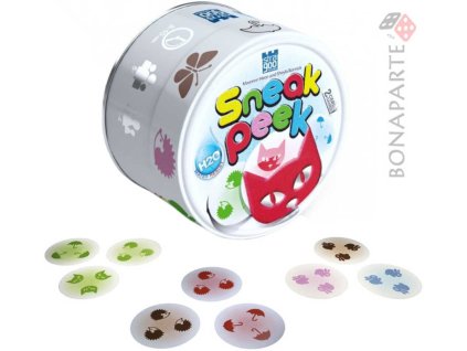BONAPARTE Hra Sneak Peek (voděodolné karty H2O) *SPOLEČENSKÉ HRY*
