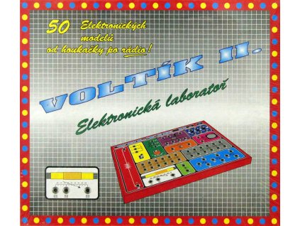 SVOBODA VOLTÍK II. Elektronická stavebnice 50 modelů na baterie Světlo Zvuk
