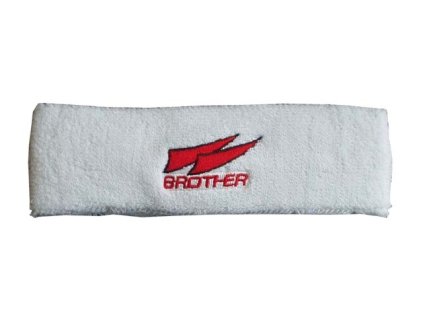 ACRA Čelenka na sport VIS bílá s logem Brother GM213