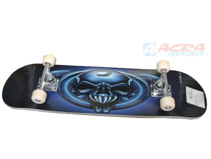 ACRA Skateboard závodní ocelový podvozek s obrázkem 79x20cm