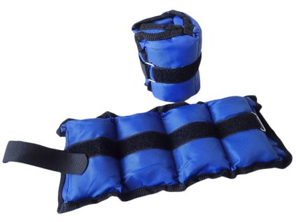 ACRA Kondiční zátěže na ruce 2x 0,5kg fitness doplněk na suchý zip