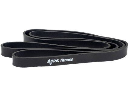 ACRA Odporová guma posilovací (power band) 21mm černá fitness