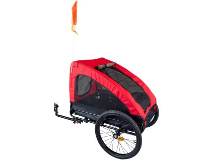 ACRA Bellelli vozík dvoukolový přívěsný za kolo pet trailer pro domácí mazlíčky
