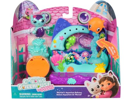 SPIN MASTER Gábinin kouzelný domek film balkónový herní set akvárium
