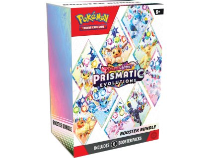 Hra Pokémon TCG: SV8.5 Prismatic Evolutions Booster Bundle set 6x booster