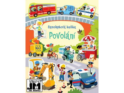 JIRI MODELS Samolepková knížka Povolání