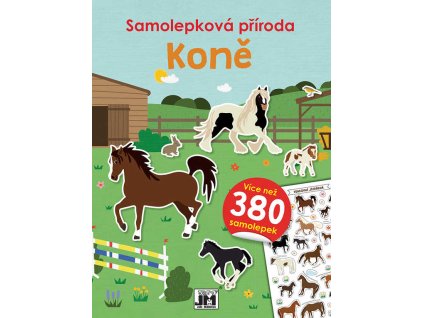 JIRI MODELS Samolepková příroda koně 380+ samolepek