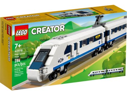 LEGO CREATOR Vysokorychlostní vlak 40518 STAVEBNICE