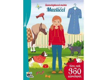 JIRI MODELS Samolepková móda Mazlíčci 360 samolepek