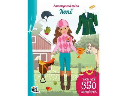 JIRI MODELS Samolepková móda Koně 350 samolepek