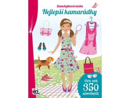 JIRI MODELS Samolepková móda Nejlepší kamarádky 350 samolepek