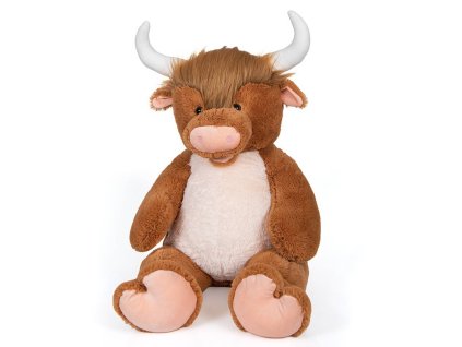 PLYŠ Býk velký hnědý 100cm   *PLYŠOVÉ HRAČKY*