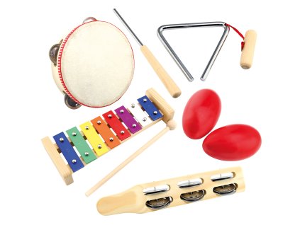 Set hudebních nástrojů 5ks
