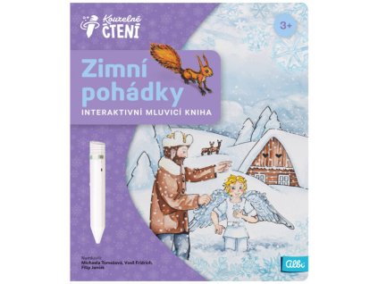 ALBI Kouzelné čtení Kniha interaktivní Zimní pohádky