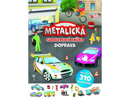 JIRI MODELS Metalická samolepková knížka Doprava