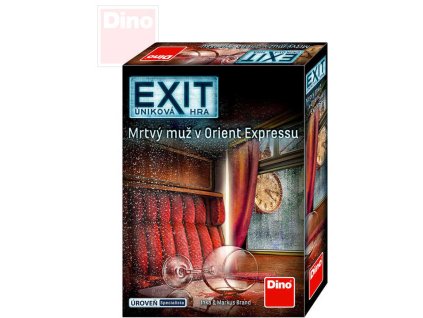 DINO Hra úniková exit Mrtvý muž v orient expresu *SPOLEČENSKÉ HRY*