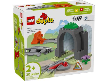 LEGO DUPLO Železniční tunel a koleje (rozšiřující sada) 10425 STAVEBNICE