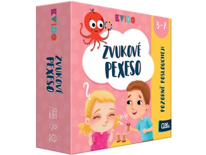 ALBI HRA Zvukové pexeso Kvído *SPOLEČENSKÉ HRY*