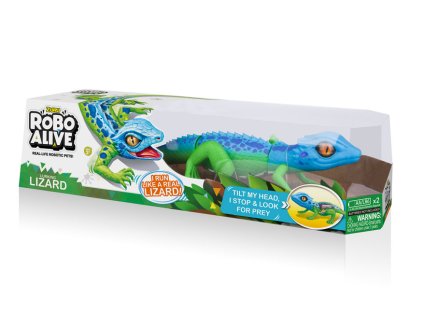 Ještěrka 2 druhy ZURU ROBO ALIVE