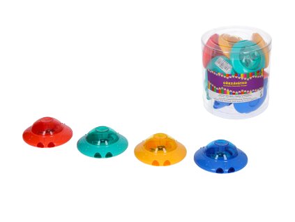 Ořezávátko kulaté na dvě tužky se zásobníkem