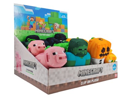 Minecraft plyšový přívěšek 1 ks