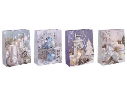 Dárková taška S 18x23x8 cm Vánoce
