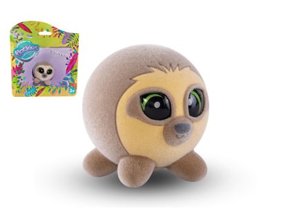 Zvířátko Flockies Lenochod Steven fliška 4cm v sáčku