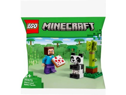 LEGO MINECRAFT Steve s pandou