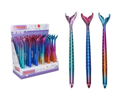 Pero s ozdobou Mořská panna