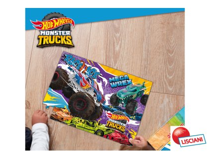 HOT WHEELS Puzzle 35x25 cm 48 dílků