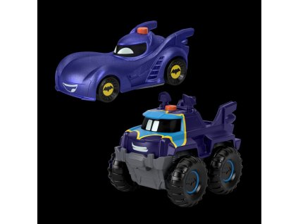 Fisher Price Batwheels 2ks svietiace auto - BAM & BUFF
