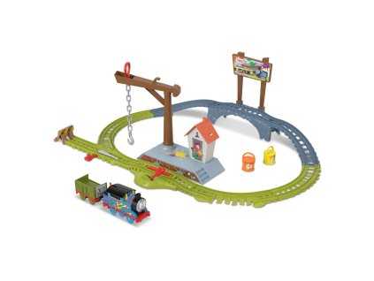 Fisher Price dodávka farieb vláčkový set s motorovou mašinkou